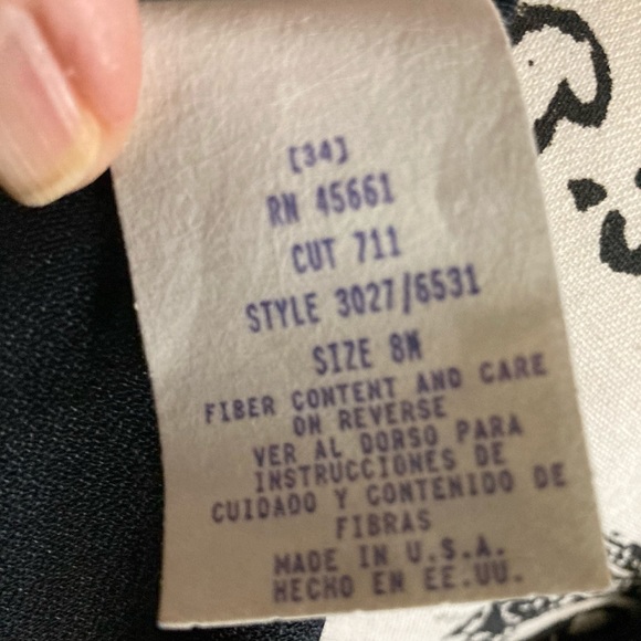 Women’s Size 8 black dress - Picture 7 of 7